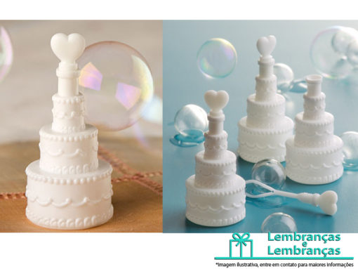 Lembrancinhas de casamento Mini bolo Bolhas de Sabão, Bolo bolhas de sabão, bolhas de sabão casamento