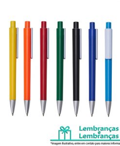 Brinde caneta plástica colorida com clip branco, Brindes caneta plástica colorida com clip branco, caneta plástica colorida com clip, caneta plástica colorida, caneta plástica, caneta colorida